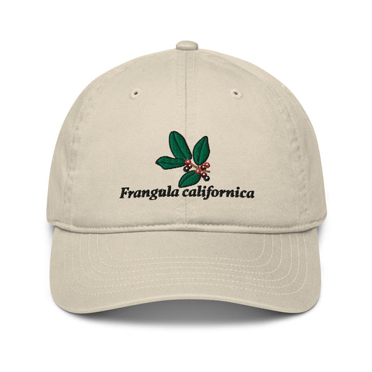 Frangula californica hat (100% organic cotton)
